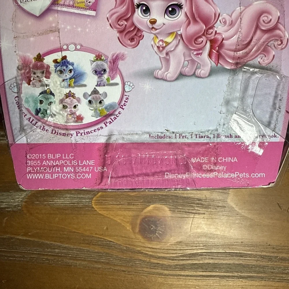 Disney Princess Palace Pets Furry Tail Friends Aurora's Puppy Macaron 2015
